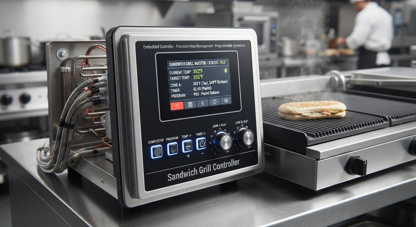 Commercial Sandwich Grill Controller